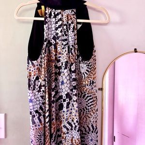 Catherine Malandrino multicolored halter dress, worn ONCE only!!